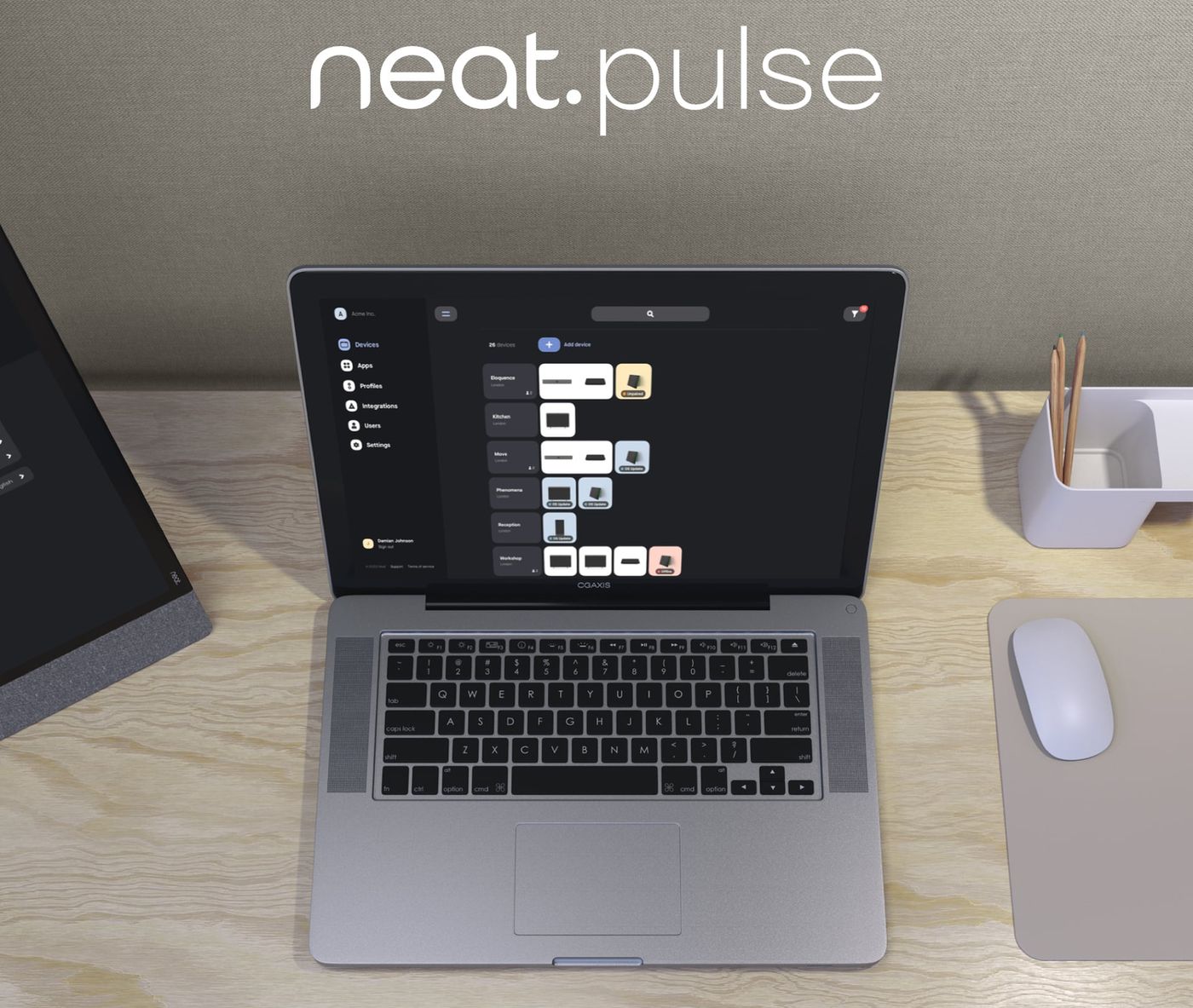 Zarządzanie Neat Board Pro przez Neat Pulse