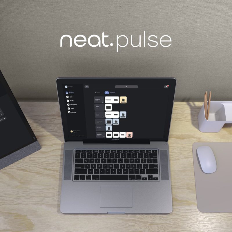 Panel Neat Pulse do centralnego zarządzania flotą Neat Bar Generation 2
