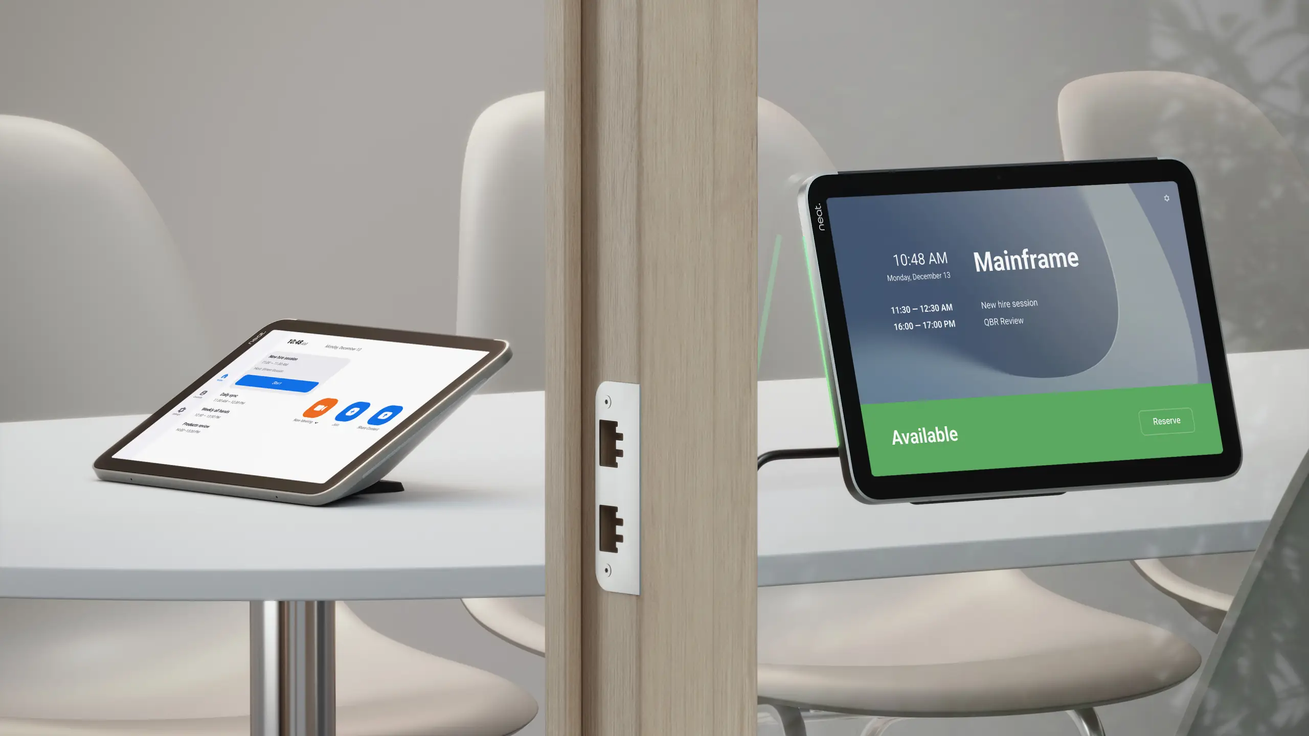 neat pad pro w sali i przed sala